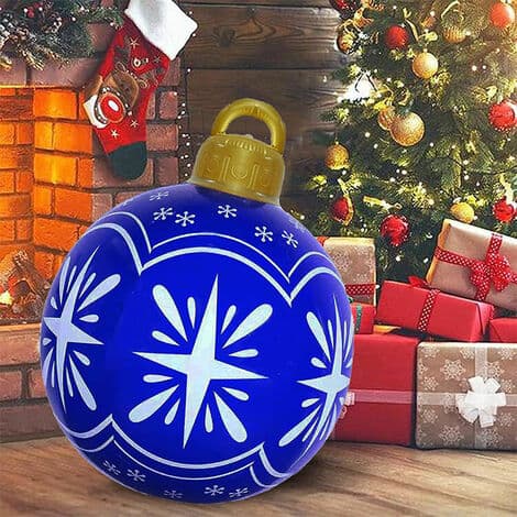 60CM Julekule Ornament Minneball, Julepynt, F