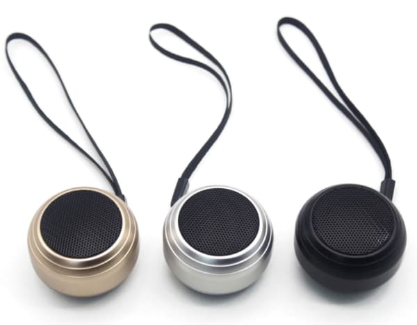 Mini Bluetooth-kaiutin, kannettava langaton Bluetooth-kaiutin (hopeaharmaa)