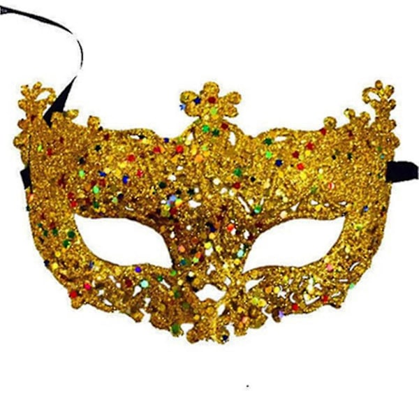 Seksikäs naamio naamiaisiin naisille ja tytöille - Seksikäs ketun silmämäskki Halloween-juhliin, naamiaisiin ja jouluun