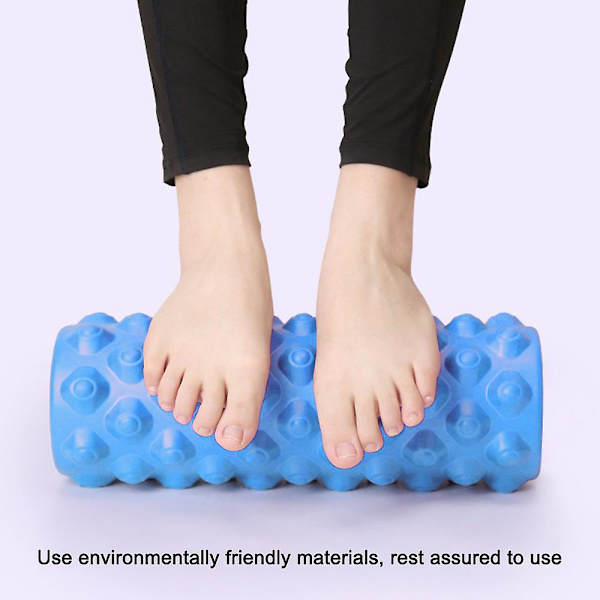 Fascia Rullar, Extra Lång Foam Roller, Pilates Roller för Hals, Rygg, Ryggrad och Säte, Triggerpunkt Massage Roller för Självmassage Blue