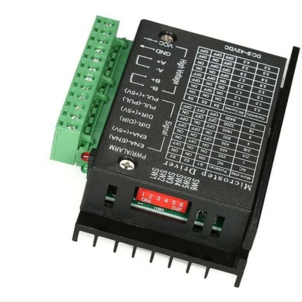 TB6600 uppgraderad version 32 delningar 42/57/86 stegmotorförare 4.0A 42VDC
