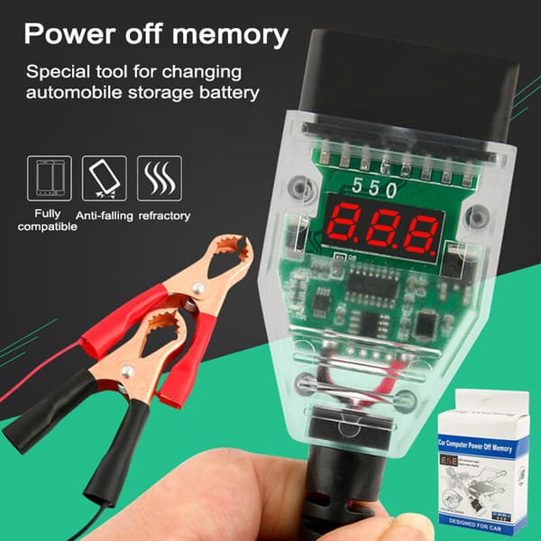 Bilbatteri-strömfelminne, batteriläcksdetekteringsverktyg, batteri