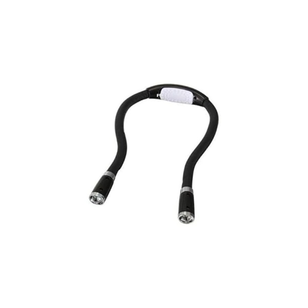 Bärbar U-formad bordslampa för hemmet, LED-variant (svart svart rör)