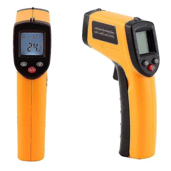 Gm320 Digital LCD Infraröd Termometer Gun Ir Laser Point Thermal Infraröd Imaging Temperatur Handhållen Pyrometer Instrumentation