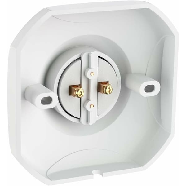 Pakke med firkantet E27 skruebase, overflatemontering, E27 LED-pæresokkel, E27 keramisk sokkel og plastbase for stue soverom