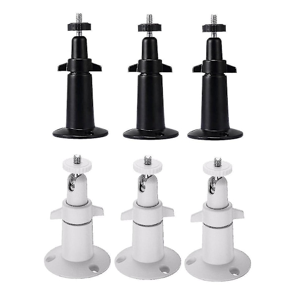 Säkerhetsväggfäste för Arlo-kamera Justerbar inomhus utomhus 3-pack - svart
