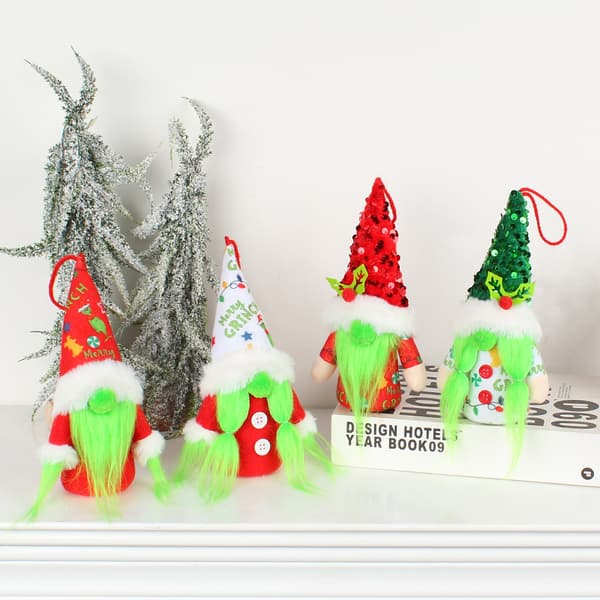Juldekoration Jul Tomte Jul Älvor Ansiktslös