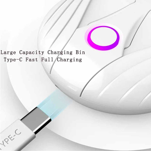 Angel Wings Bluetooth-hodetelefoner White