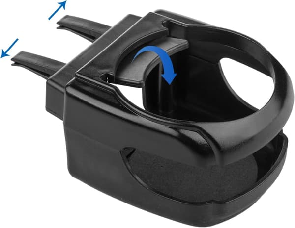 1 Universal Horisontal Luftventilationskopholder - Snap-On