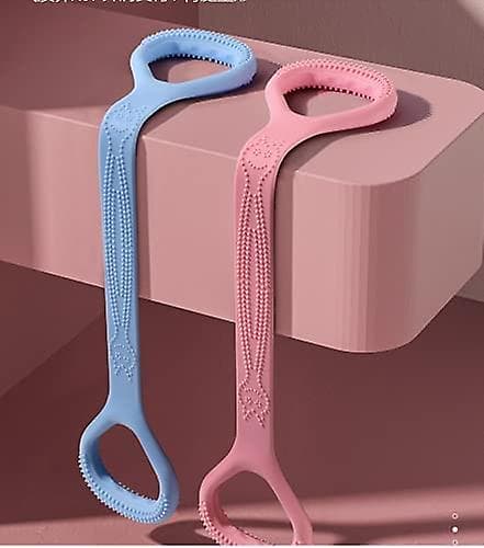 Elastiskt band för ryggträning (rosa)