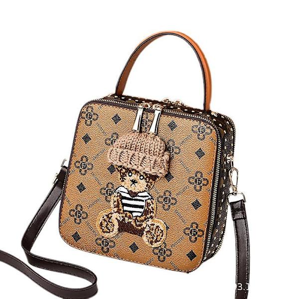 Liten håndveske i ekte skinn, crossbody-veske for kvinner, italiensk mini skulderveske, høy kvalitet stropp A916-95 B