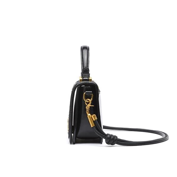 Crossbody-tasker til kvinder, quiltet skuldertaske, medium