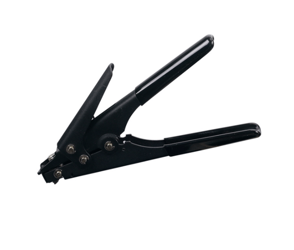 HS-519 Nylon-kaapeliklipsu Musta