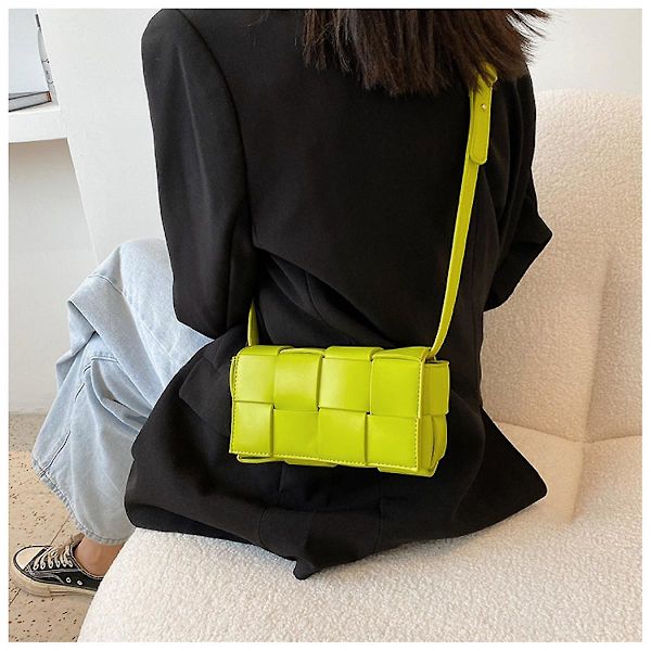 Dame Taske Lille Taske Fashion All-match Bryst Taske Kvinde Sommer Messenger Talje Taske Trendy Ins Fashion Dame Taske A916-250 Green 2