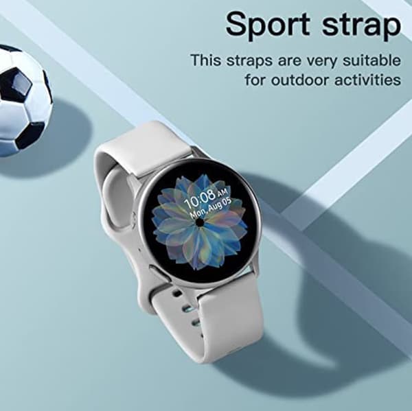 Silikonrem Kompatibel med Samsung Galaxy Watch Active 2
