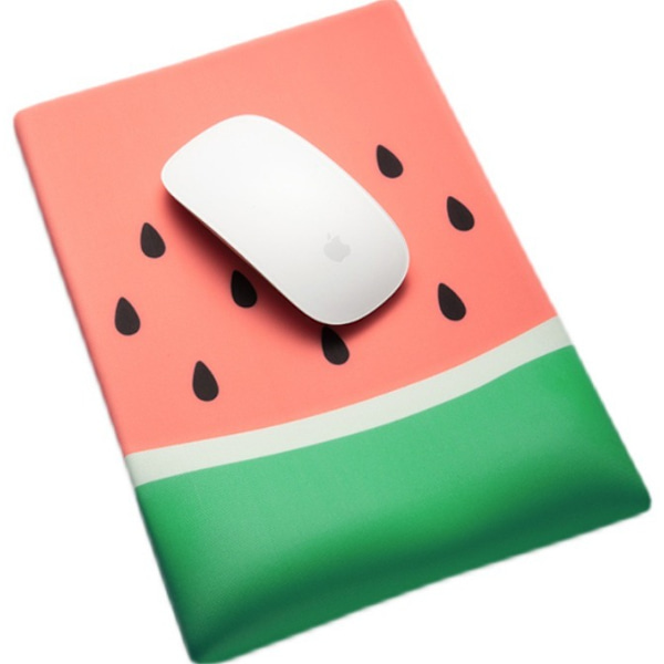 Vattenmelon Musmatta Vattenmelon Musmatta Mjuk Rem Handstöd Söt Kreativ Flickor Kontor Tjocknad Handledsdyna
