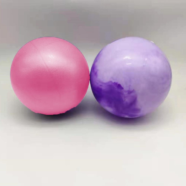 Mini träningsboll, Pilatesboll, för sjukgymnastik, stretching, ,terapi förbättrar balansen Pink 15CM