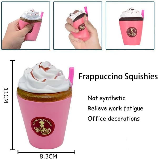 Squishy Leker Søte Myke Squishy Simulering Hamburger Kaffe