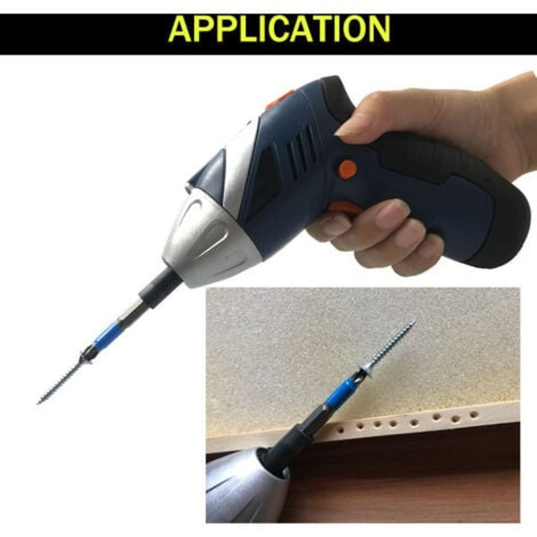 5 kpl Magneettiset Ruuvinvääntimen Terät, Teollinen Seos Teräs S2/PH2 Liukumaton Phillips Pää Sähköinen Ruuvinväännin (Liukumaton PH2*