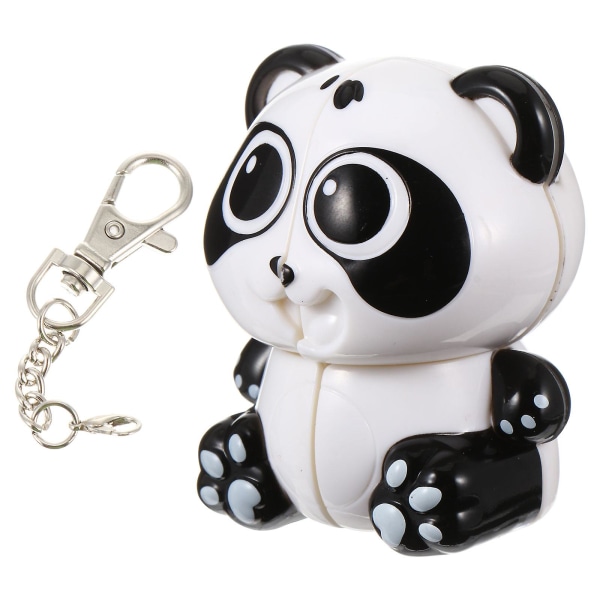 1pc Panda Shape Toy Durable Creative Practical Funny Portable Puzzle Toy Twisting Block Toy Educational Plaything