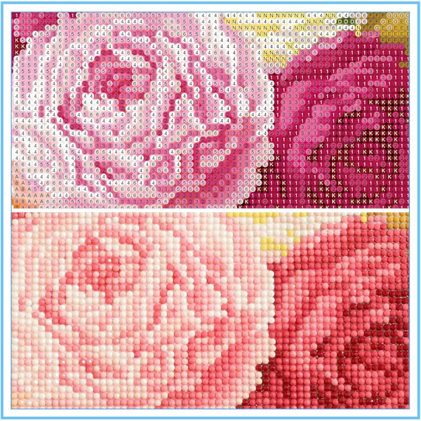 DIY 5D Diamantmaleri efter Nummer Sæt, 5D Diamant Broderi Sæt