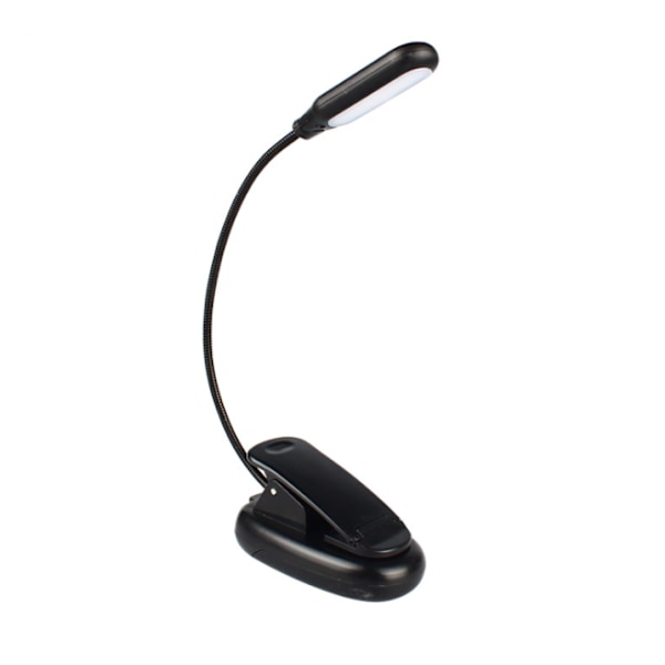 To-farvet LED-øjenbeskyttelsesklipslampe (5-lyset enkeltpolet batteritype med ledning),