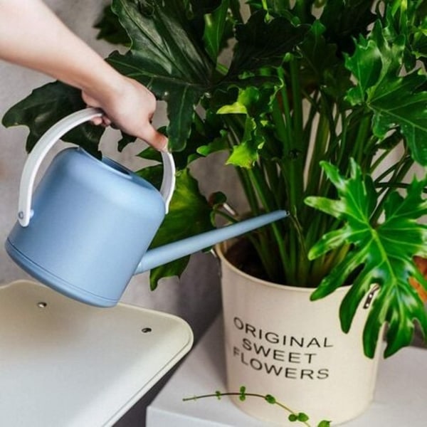 Plastik Vandkande, 1,5L Plastik Indendørs Plante Vandkande, Lang Tud Havevandkande til Indendørs Planter Bonsai Su