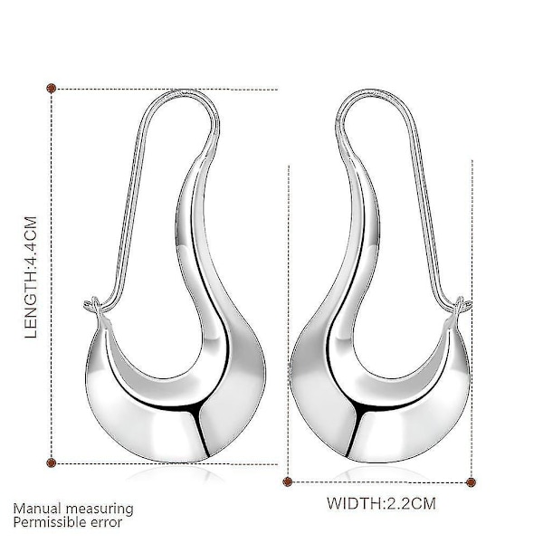 Øreringe Dance Shoe Boots 5k Alloy Ørestikker Til Udstilling