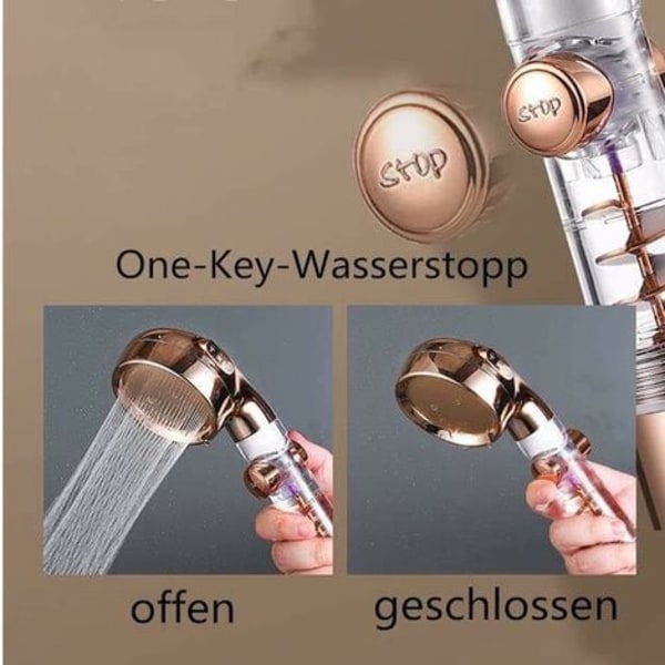 Håndbruser Bruseshower 3 Tilstande Håndbruser Justerbar Bruseshower Bruseshower