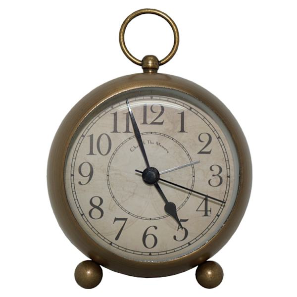 Kreativ retro enkel barnlarm, kopparfärg, 11*7.5*15cm