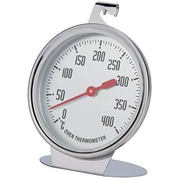 Ovns Termometer Temperaturmåler Øyeblikkelig Avlesning Termometer Rustfritt Stål Probe Hold Dial Opp Stor Måler Kjøkken Baki