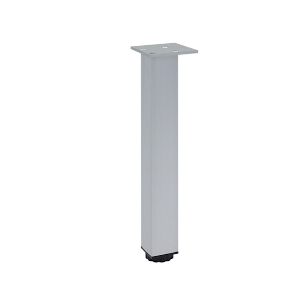 Justerbare Møbelben Højre Vinkel Støtte Sofa Ben Møbel Hardware Silver 150mm