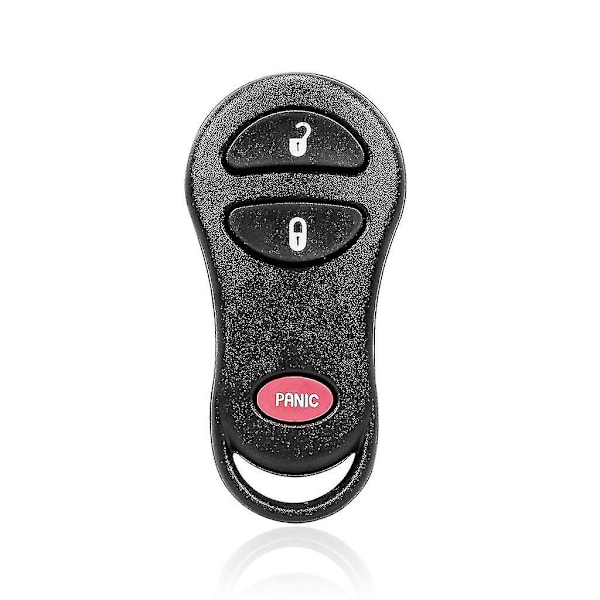 3 Knappar för Dodge-Chrysler 1998-2004 GQ43VT17T för Smart Fjärrkontroll för Nyckelbricka 3/4 Knappar