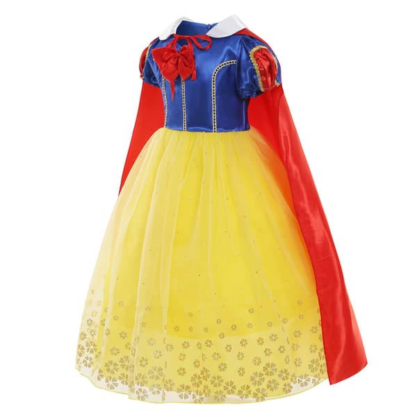 Lumikki-prinsessamekko viitalla lapsille, Halloween