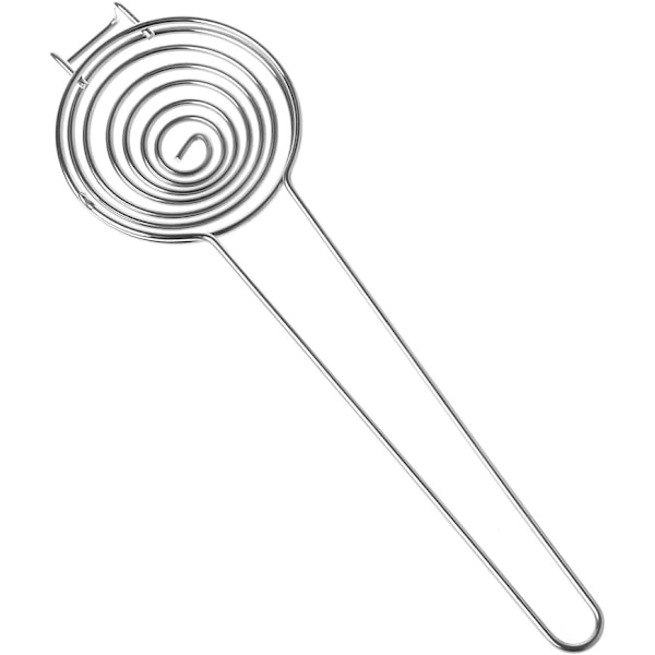 1 st Långt Handtag Rostfritt Stål Äggvite Separator Äggula