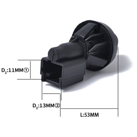 2 pakker for Renault dørkontakt 7700427640