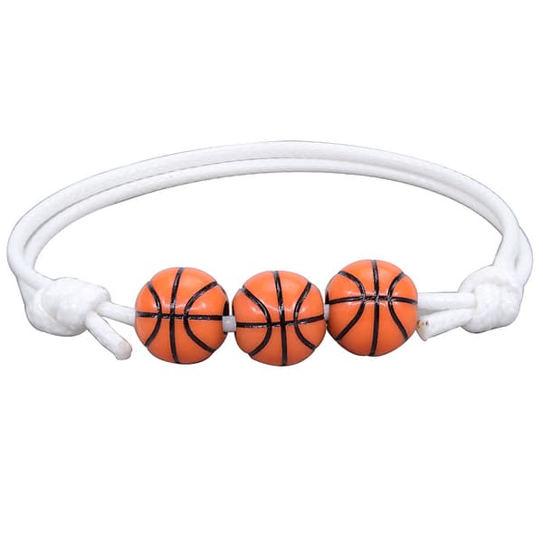8 basketbollarmband basebollarmband vaxad tråd