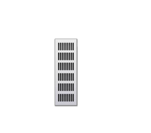 Aluminiumlegerings Åndbar Mesh, Rektangulær Åndbar Mesh til Skabe og Skuffer, Møbelhardware Ventilation Mesh (50X350mm)