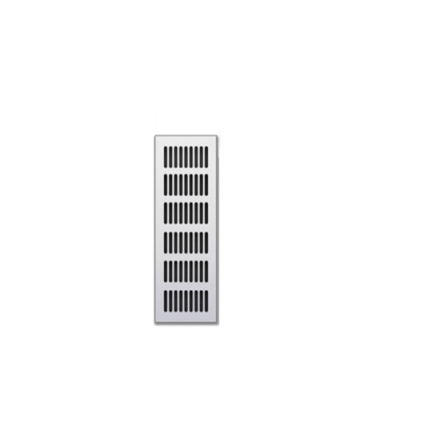 Aluminum Alloy Breathable Mesh, Rectangular Breathable Mesh for Cabinets and Cabinets, Furniture Hardware Ventilation Mesh (50X250mm),