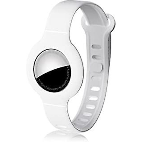 Armband i silikon, skyddande armbandskåpa kompatibel med Watch Band Anti-lost Gpswhite