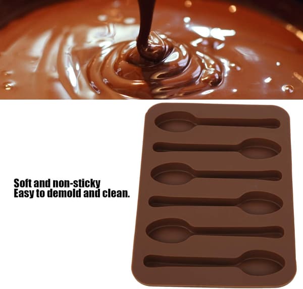 1 st tårta choklad mo, non-stick skedform DIY bakform