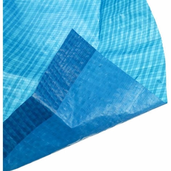 Rektangulär uppblåsbar poolskydd 295x206cm
