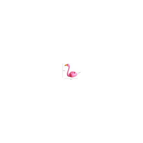 Vaaleanpunainen flamingo-kastelukannu