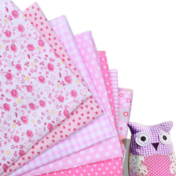 28 Stykker Bomuldsrester, Bomuldsstof Patchwork Stofpakke Med Gummi Og Non-woven Stof Til Diverse Tilbehør Som Håndtasker, Diy Cott