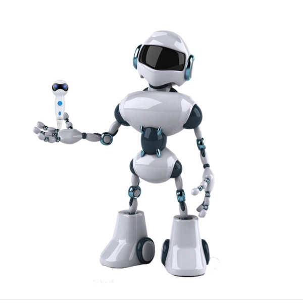 3D-penna Robot med Lågtemperatur Energisparande 3D-utskriftssats (Grå)