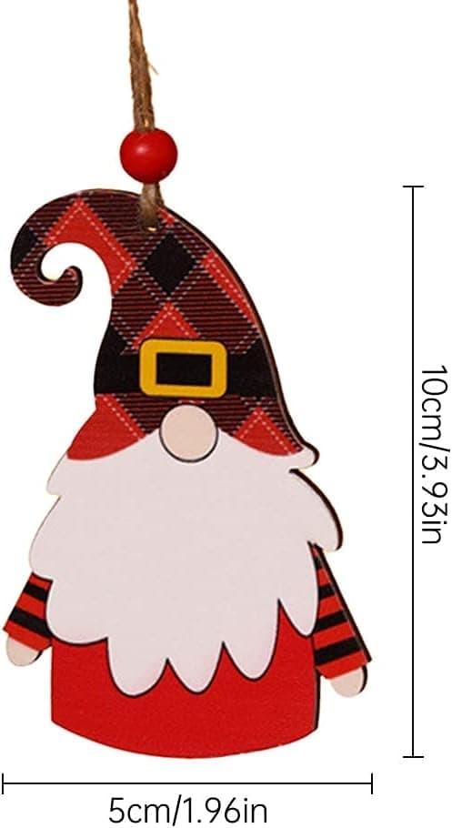 Jule-Nisse 4 stk Trepynt, Jule-Nisse