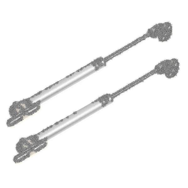 1 Par Hydrauliskt Tryckstöd Säkerhetslyftstöd Gasfjäder Lockstag Guld 20N