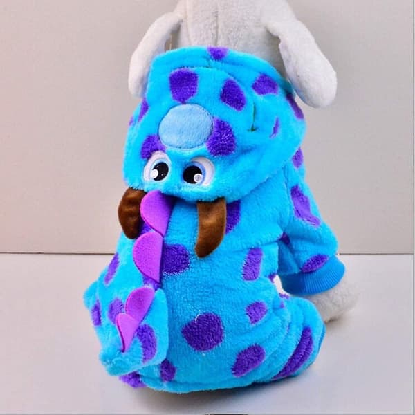 Bubble Bobble Pet Transform Outfit Blå (XXS)