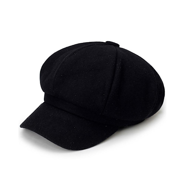 Naisen Newsboy-lippis Shade The Beret Pehmeä Black