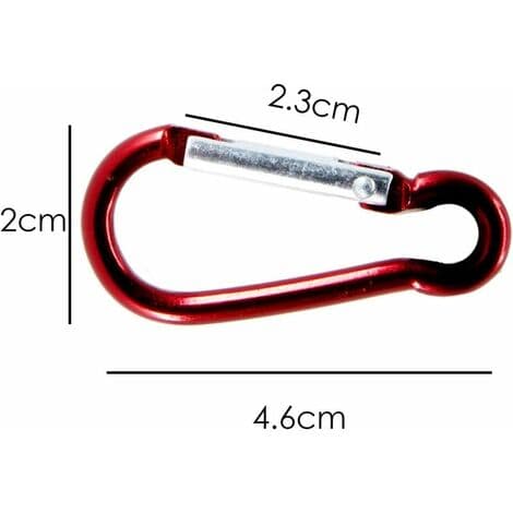 Karabinkrok for camping nøkkelring sport